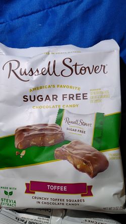 Russell Stover Sugar Free Toffee Squares