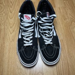 Vans high black size 10.5