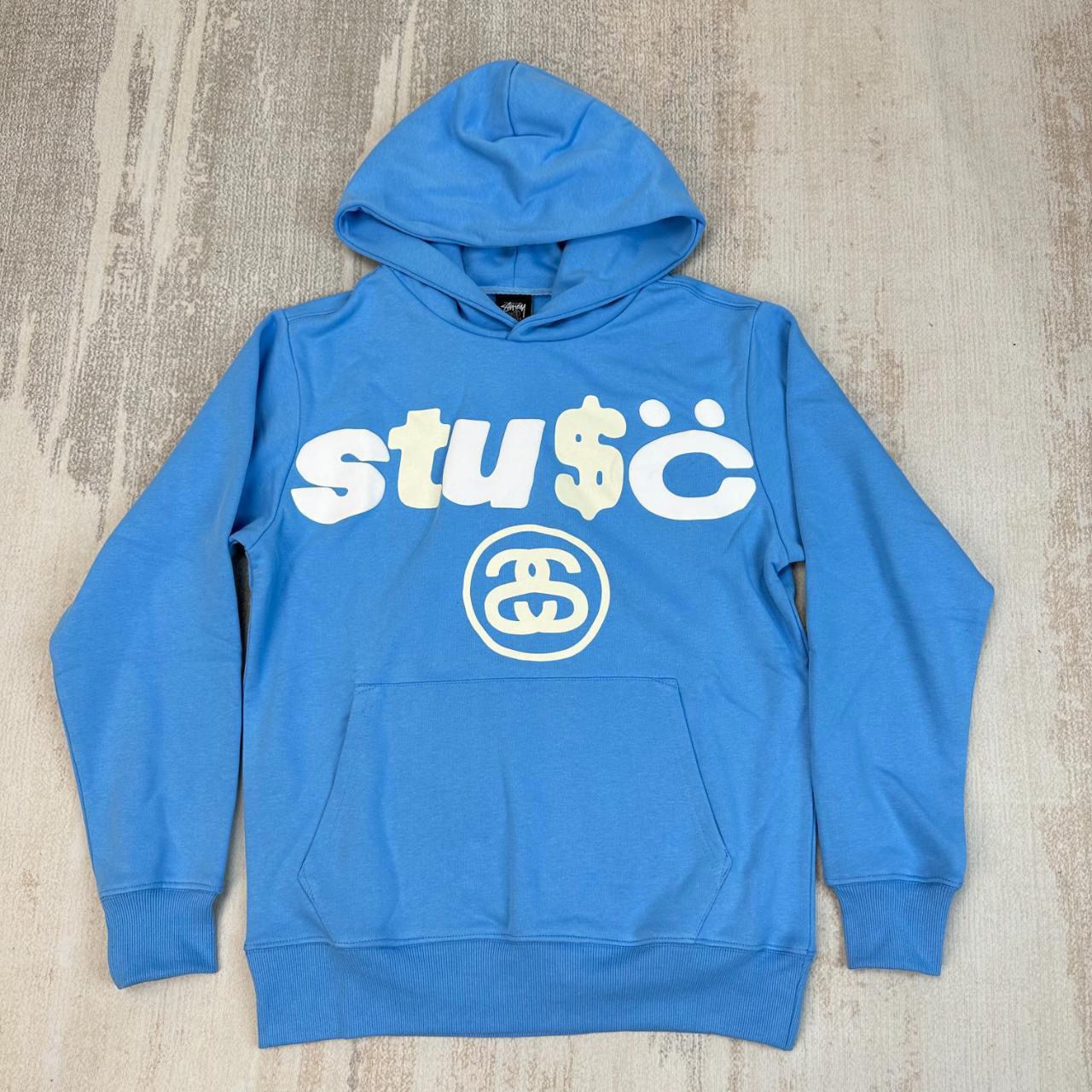 Stussy × CPFM 8 Ball Pigment Dyed Hoodie for Sale in Redwood