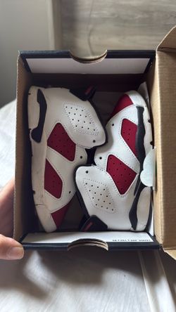 Air Jordan 6 Carmine Sneakers