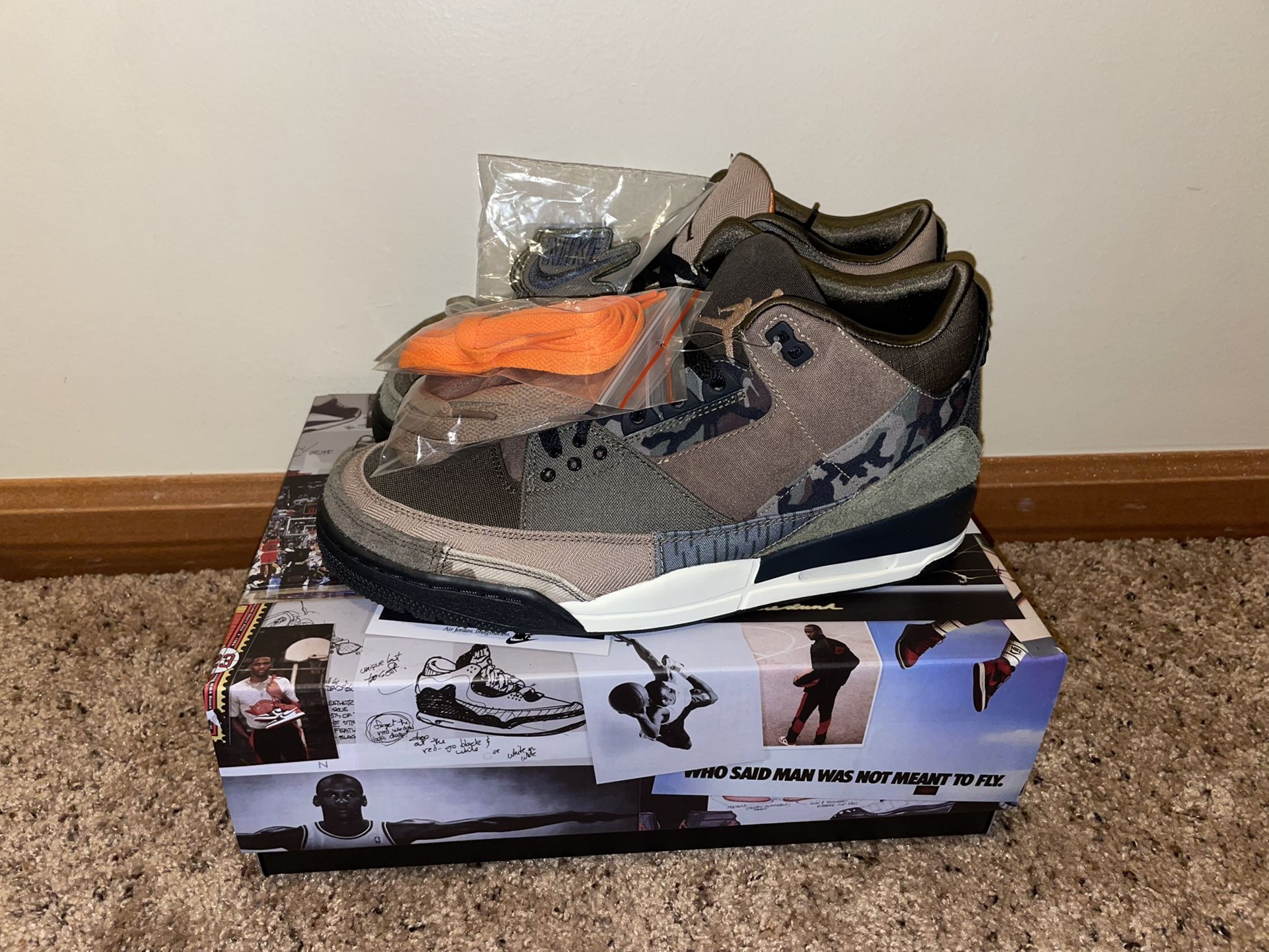 Jordan 3 Patchwork Sz10M