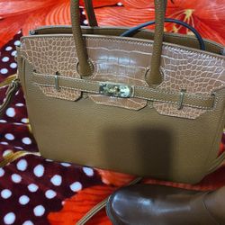 Hush Puppies Brazilian Leather Bag/purse