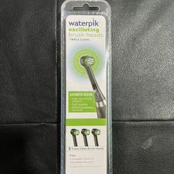 Waterpik Oscillating Brush - 3 Pack