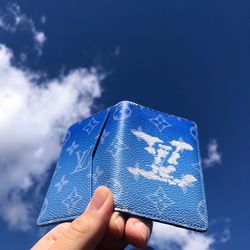 Louis Vuitton Virgil Abloh Cloud Pocket Organizer Card Holder Wallet