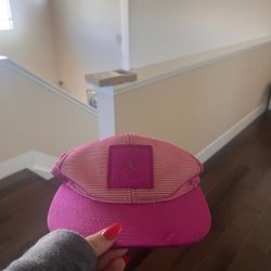 Jump by Michael Jordan Vibrant Pink and Yellow Mesh Hat Youth