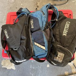Camelbaks Or High Sierra Hiking Backpacks With Water Bladder - $8 Each Or All 4 For $25