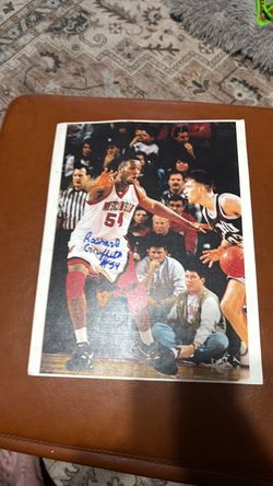 Rashad Griffith signed photo