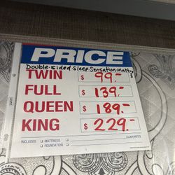 SPECIAL MATTRESS SALE Twin Size Mattress 