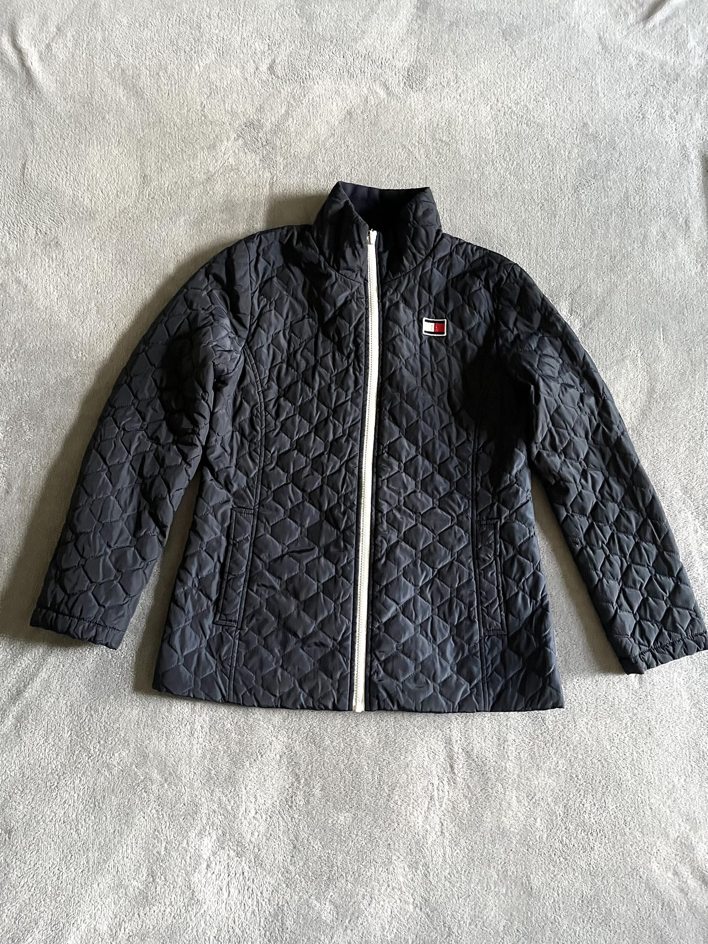 Tommy Hilfiger 3-in-1 All Weather System Inner Jacket Quilted Mock Neck Womens M