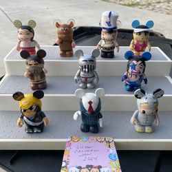 Disney Vinylmation Figurines Lot of 10