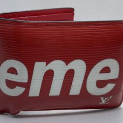 RARE Louis Vuitton x Supreme Slender Bifold Wallet