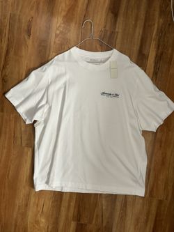Abercrombie Heavyweight White Tee