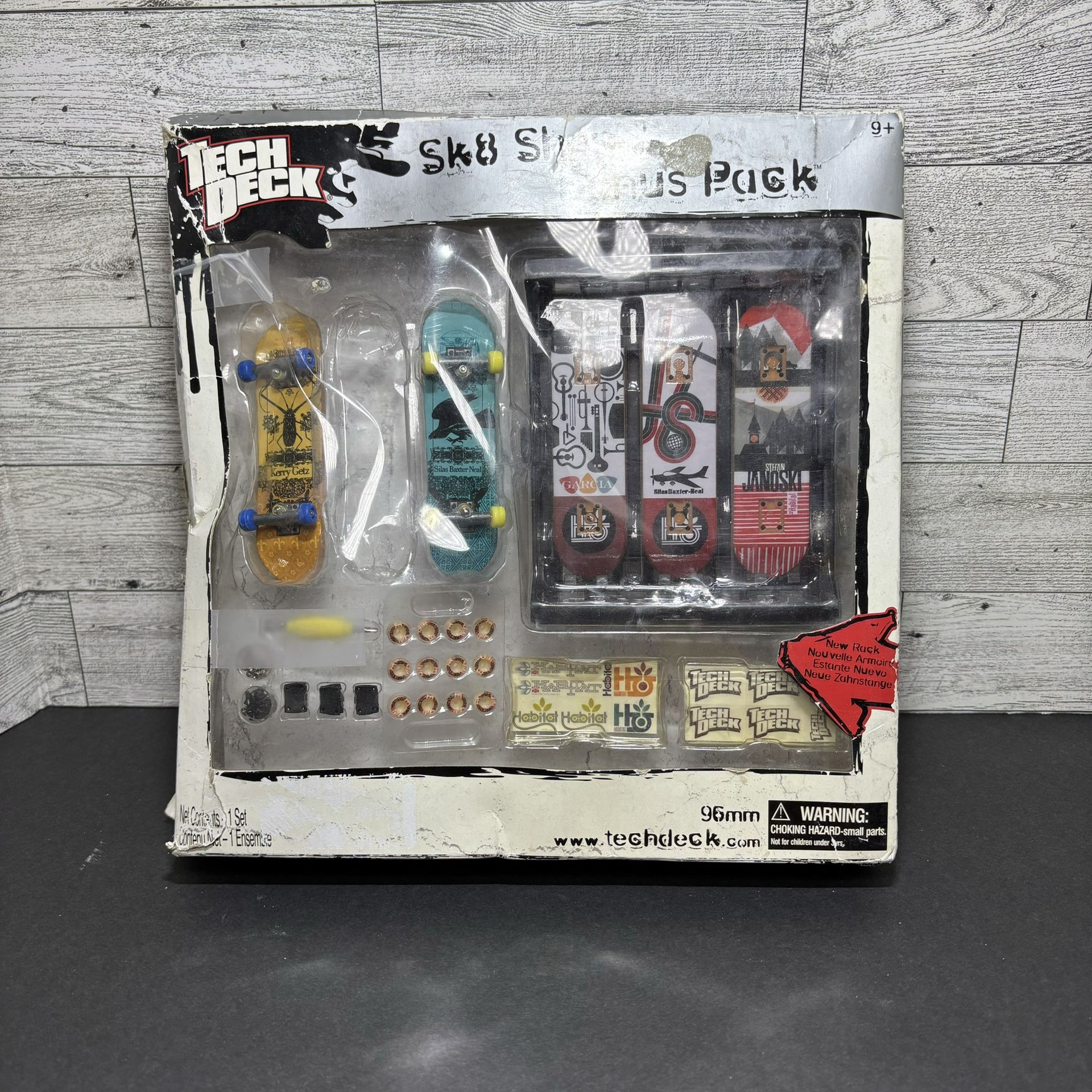 TECH DECK SK8 Shop Bonus Pack Fingerboard Skate "HABITAT" skateboard Pack