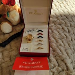 Peugeot Vintage Ring Watch