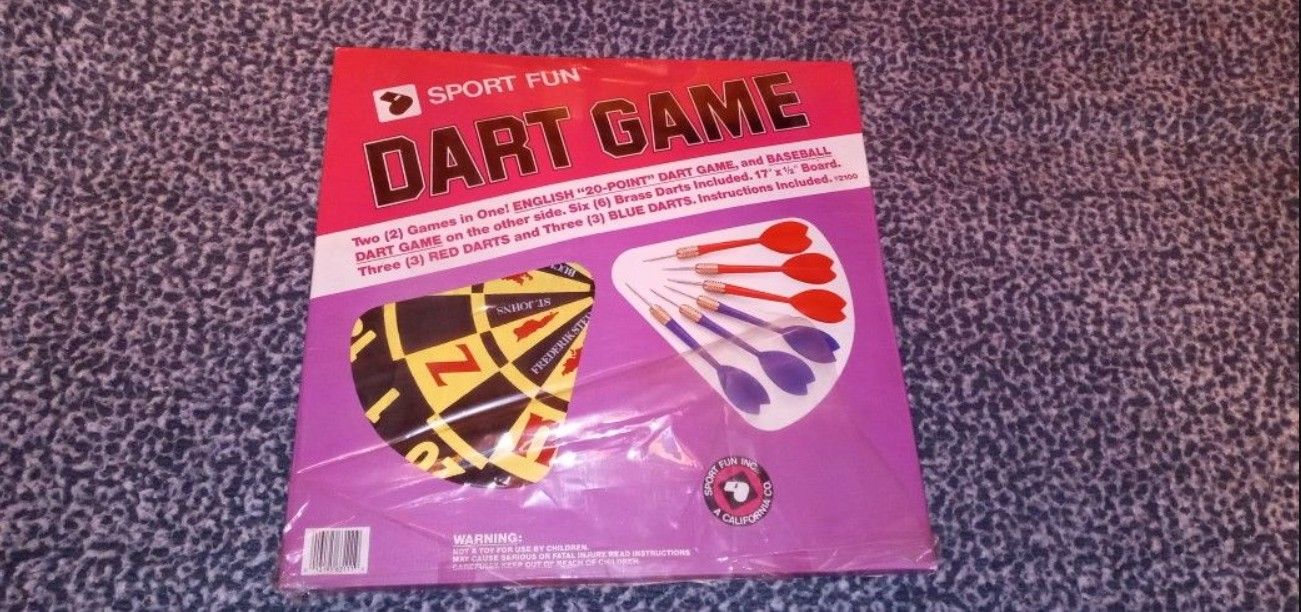 1987 Sport Fun Dart Game