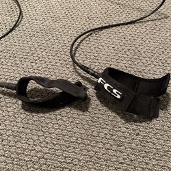 FCS Surfboard Leash (2) (10ft And 7ft)