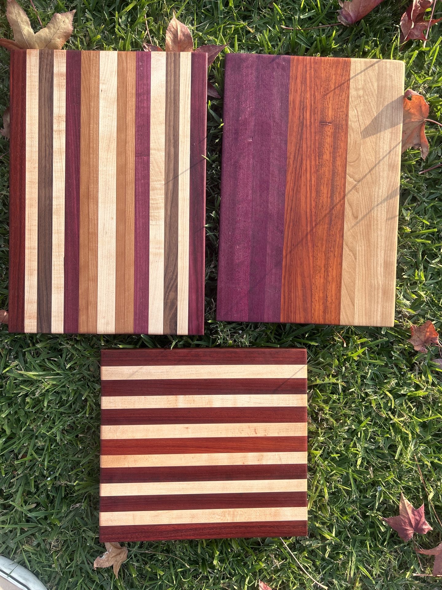 Handmade Premium Cutting Boards – One-of-a-Kind (Only 3 Left)