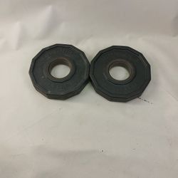 x2 Iron Grip 2.5 Lbs Olympic Plates