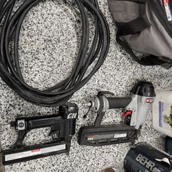 Porter Cable Finish Nailer & CH Brad Nailer 