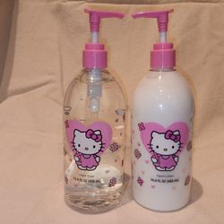 Hello Kitty Hand Soap and Lotion Set