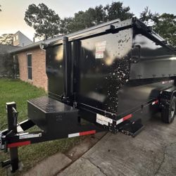 Dump Trailer Dumpster