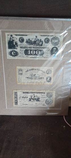 Confederate Bills
