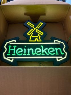 Vintage Heineken Beer Windmill Logo