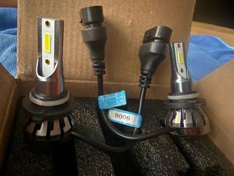 9006 headlight bulb HB4 💡💡 LED luces nuevas para auto