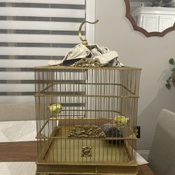 Chao Mao Gold Bird Cage