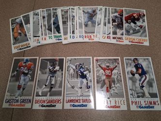 Over sized nfl cards