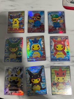 Proxy poncho pikachu cards
