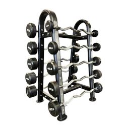 (NEW) Curl Bar Set 20-110lbs