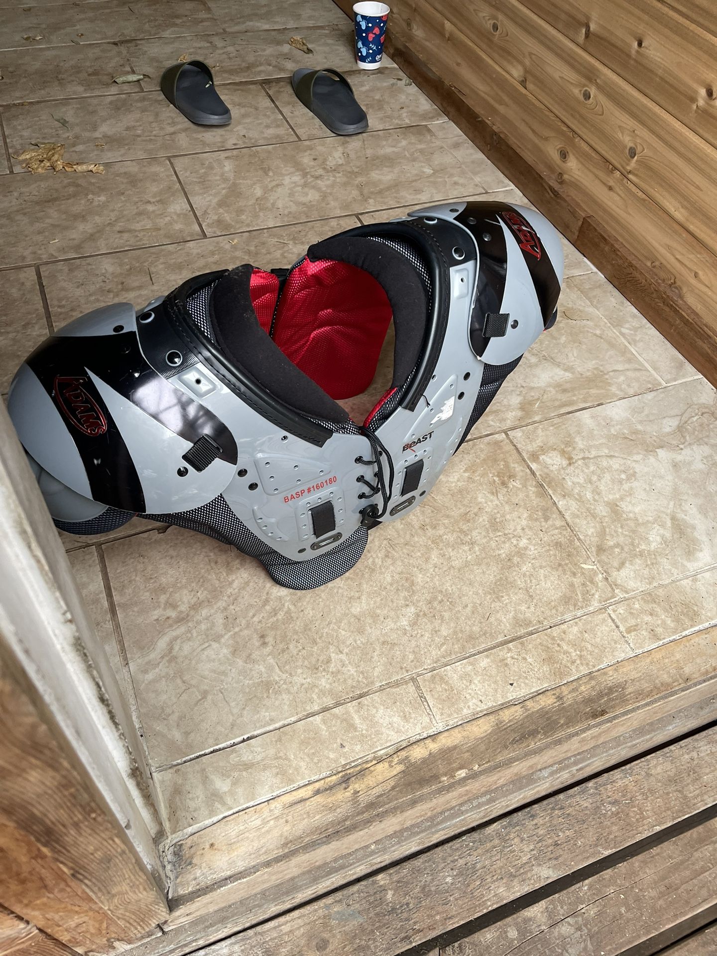 Football Shoulder Pads Adams Beast