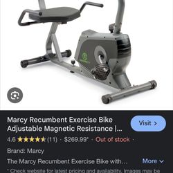 Stationary Exercise Bike