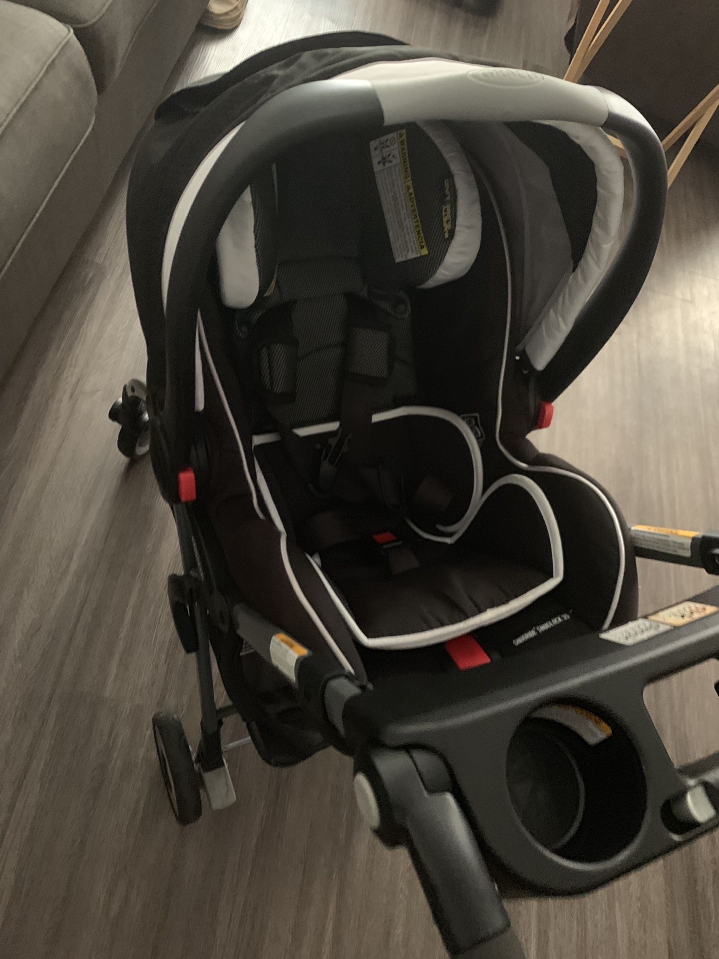 Car seat stroller combo