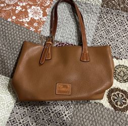 Brown Leather Dooney And Burke Purse