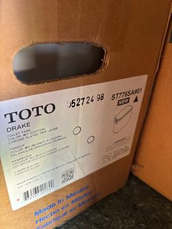TOTO Drake Toilet Tank ST776SA Cotton