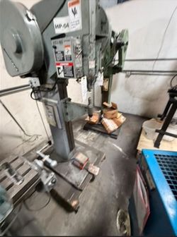 National Rivet & Mfg Co Model 1000 Pneumatic C-Frame Riveting Machine
