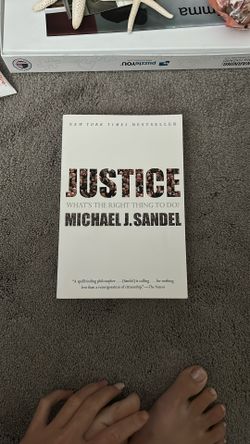 Justice- What’s The Right Thing To Do Book