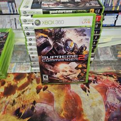 Supreme Commander 2 Xbox 360 Complete