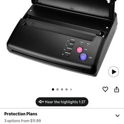 Atomus Tattoo Stencil Printer.  Higher Quality Version 