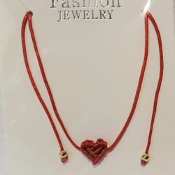 Heart Tie Knot Macrame Bracelet