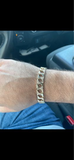 Cuban Link Custom 10K Gold Bracelet 11mm 39.7g