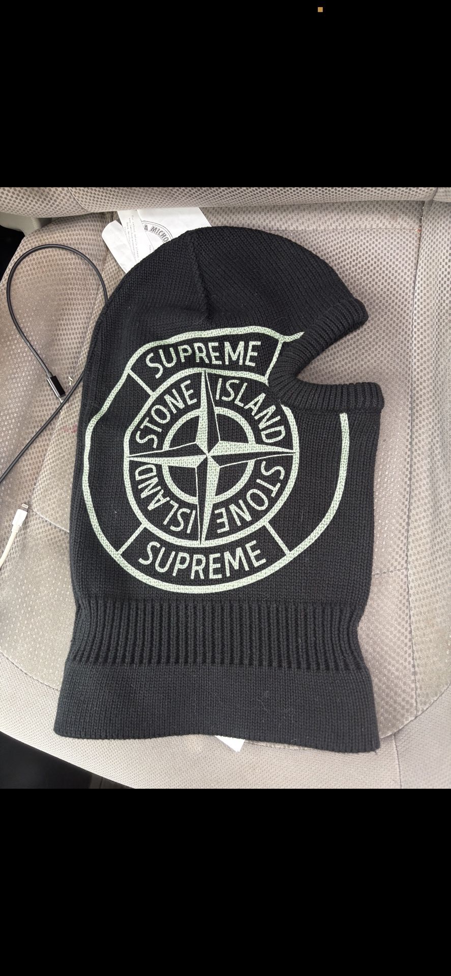 Supreme/ Stone Island Balaclava Glow In The Dark