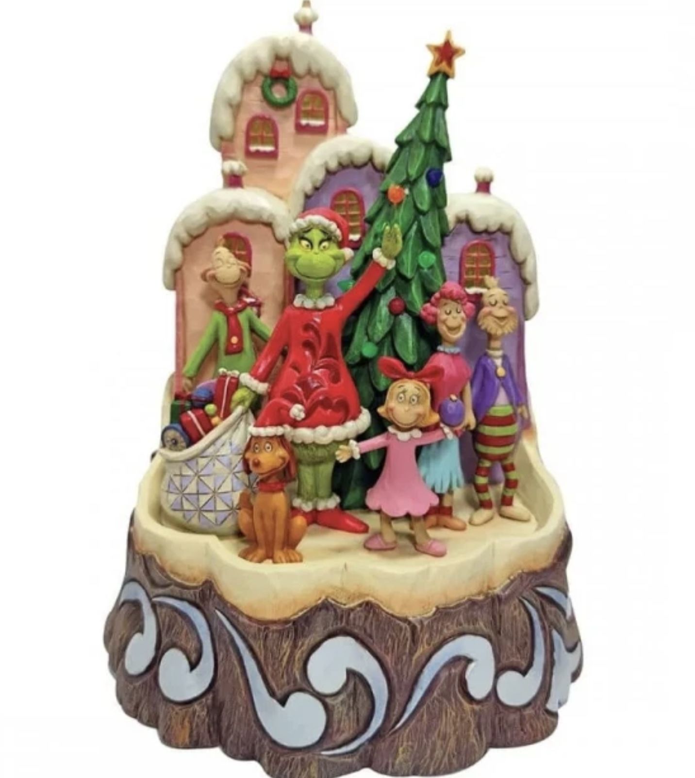 CHRISTMAS GRINCH, “CARVED BY HEART”, JIM SHORE, GREAT GIFT