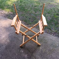 Wooden Director's Folding Chair Frame Only