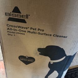 Bissell crosswave pet pro all in one wet dry vacuum cleaner