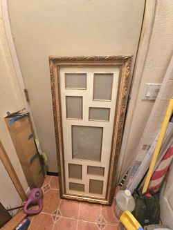 Beautiful picture frame front glass big Size