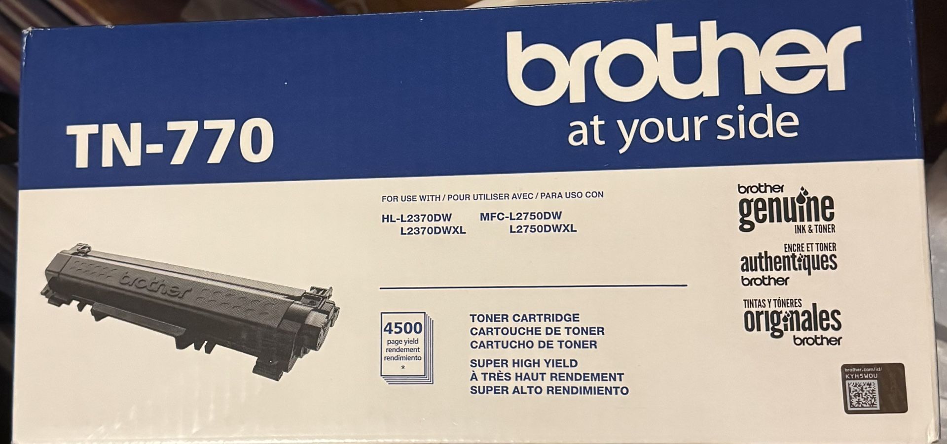 Toner Cartridge - Never Used 