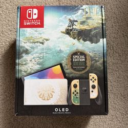 Nintendo Switch OLED Zelda Edition!
